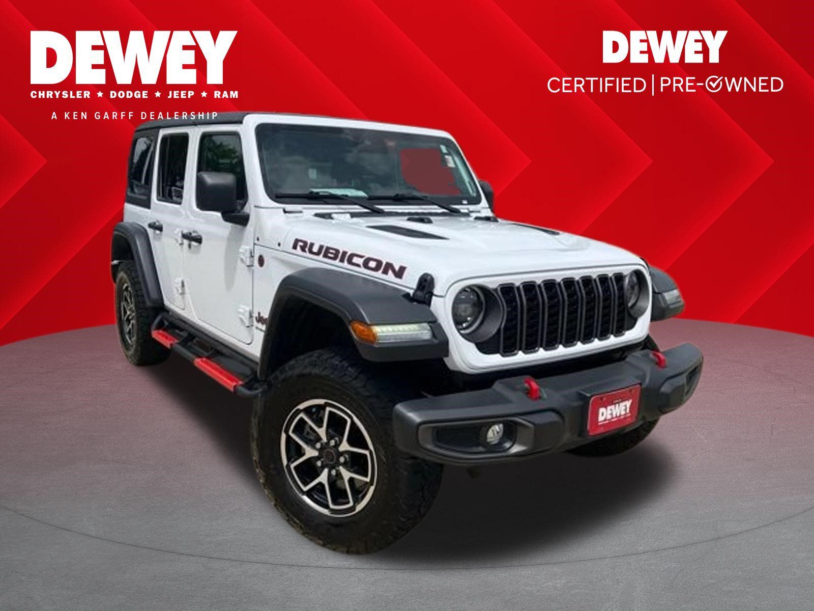 Used 2024 Jeep Wrangler Unlimited Rubicon w/ Convenience Group AWD/4WD image 1