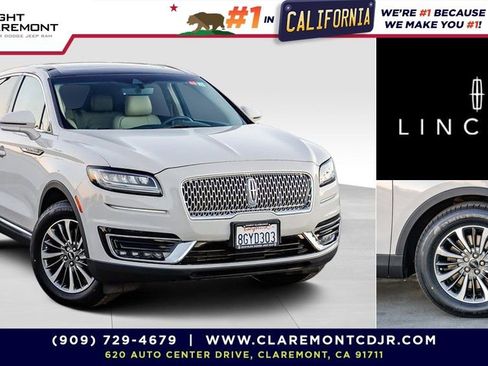 Used 2019 Lincoln Nautilus Select image 1