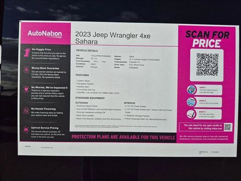Used 2023 Jeep Wrangler Unlimited Sahara w/ Cold Weather Group AWD/4WD image 24