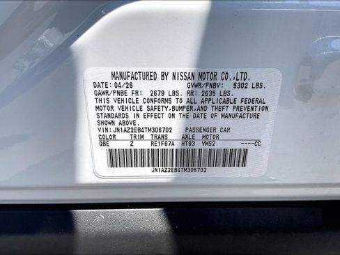 New 2026 Nissan Leaf Platinum+ FWD image 16