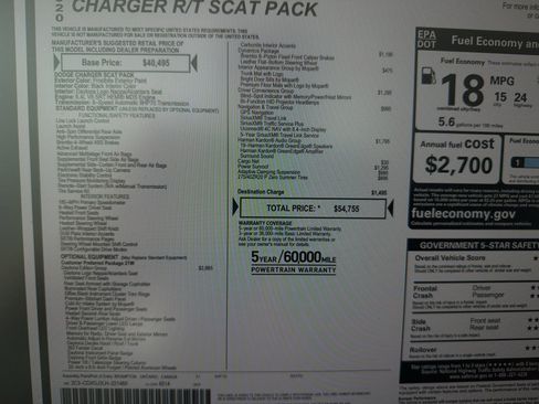 Used 2020 Dodge Charger Scat Pack w/ Daytona Edition Group RWD image 40