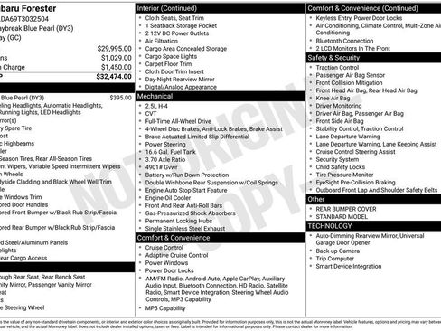 New 2026 Subaru Forester image 26