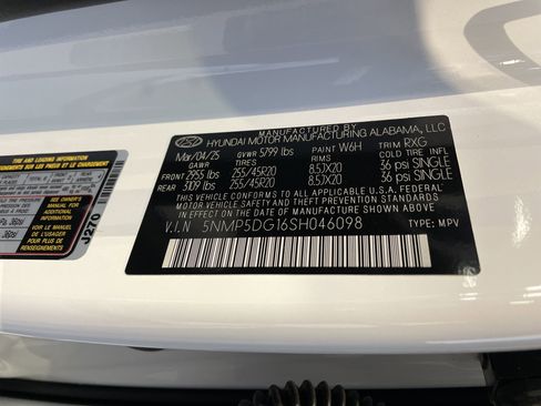 Used 2025 Hyundai Santa Fe Calligraphy AWD/4WD image 48
