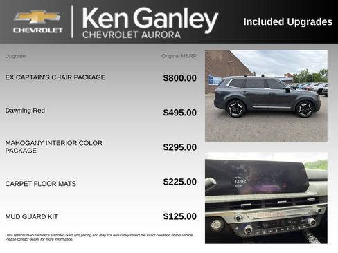 Used 2023 Kia Telluride EX w/ EX Captain's Chair Package AWD/4WD image 6