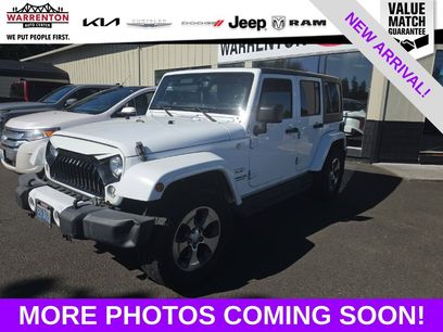 Used 2016 Jeep Wrangler Unlimited Sahara