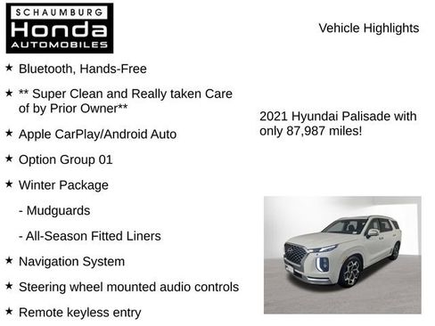 Used 2021 Hyundai Palisade Calligraphy w/ Winter Package AWD/4WD image 8
