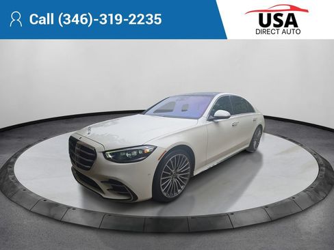 Used 2021 Mercedes-Benz S 580 4MATIC Sedan w/ AMG Line image 1