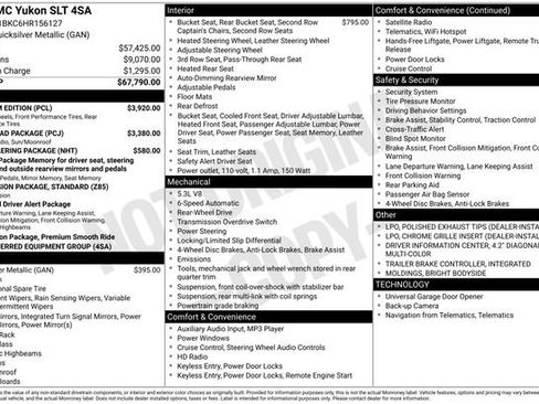 Used 2017 GMC Yukon SLT w/ Premium Edition image 24