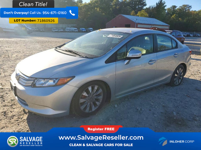Used 2012 Honda Civic Hybrid Sedan image 1