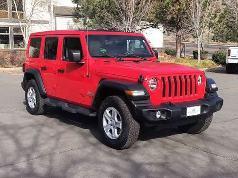 Used 2021 Jeep Wrangler Unlimited Sport w/ Sun And Sound Package image 3