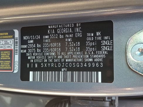 Used 2025 Kia Sorento S w/ Panoramic Sunroof Package AWD/4WD image 28