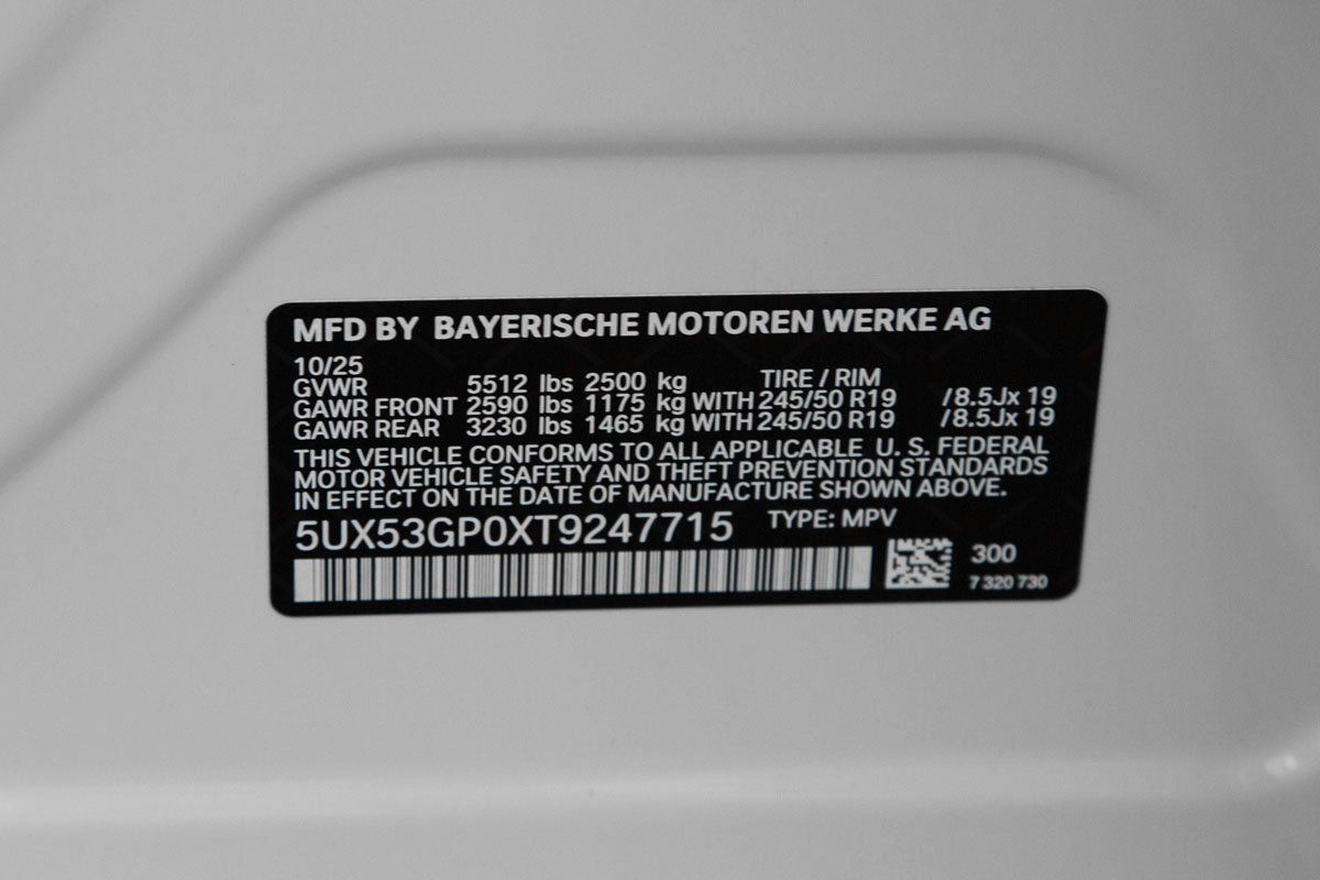 Certified 2026 BMW X3 xDrive30i AWD/4WD image 34