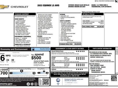 Certified 2023 Chevrolet Equinox LS