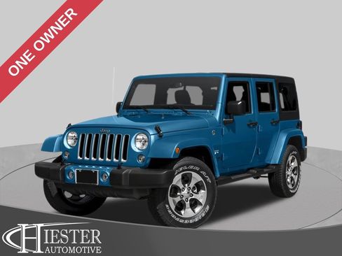 Used 2016 Jeep Wrangler Unlimited Sahara w/ Connectivity Group AWD/4WD image 1
