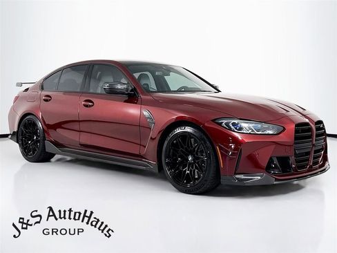 Used 2022 BMW M3 Competition w/ M Carbon Exterior Package AWD/4WD image 1