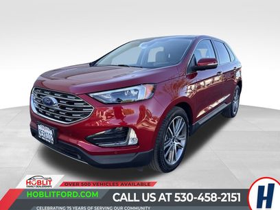 Certified 2022 Ford Edge Titanium w/ Class II Trailer Tow Package