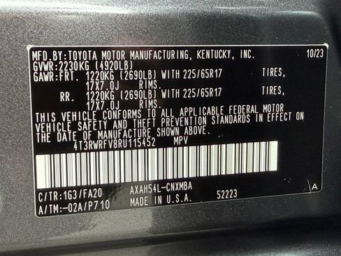 Used 2024 Toyota RAV4 XLE w/ Convenience Package AWD/4WD image 26