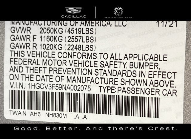 Used 2022 Honda Accord EX-L image 28