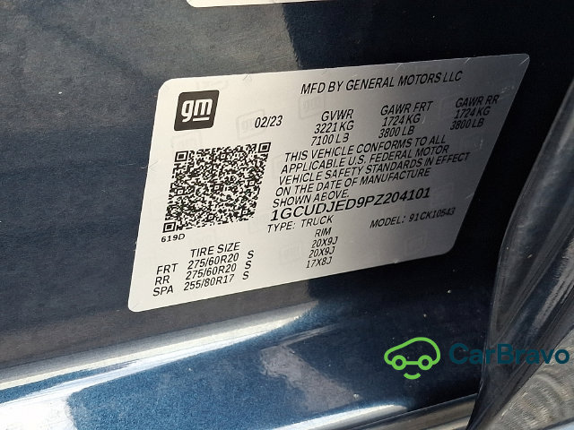 Used 2023 Chevrolet Silverado 1500 High Country w/ Technology Package AWD/4WD image 28