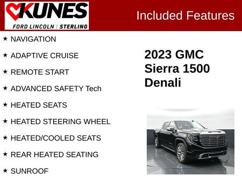 Used 2023 GMC Sierra 1500 Denali AWD/4WD image 2
