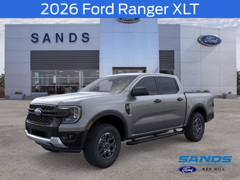 New 2026 Ford Ranger XLT w/ Trailer Tow Package AWD/4WD 360° Tour