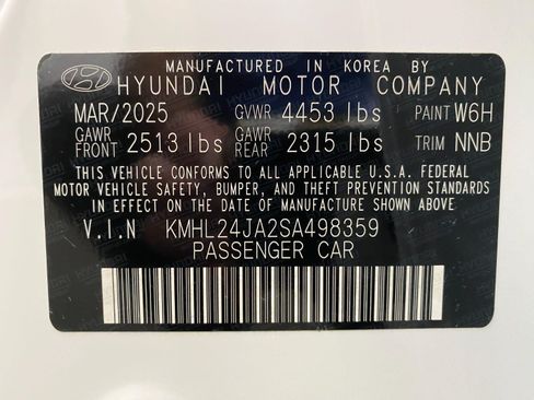 Certified 2025 Hyundai Sonata SE FWD image 31