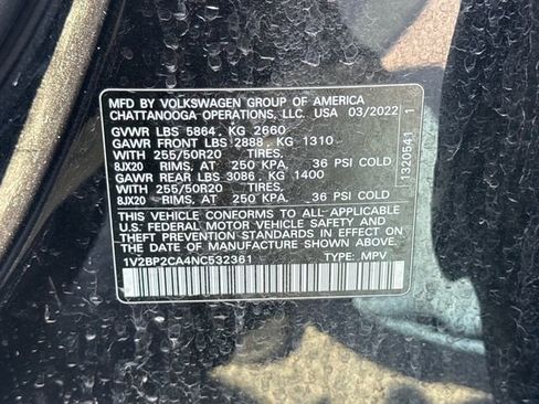 Used 2022 Volkswagen Atlas SEL image 24