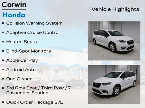 Used 2024 Chrysler Pacifica Touring-L FWD image 11