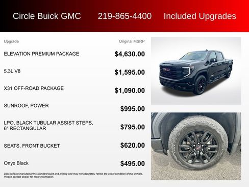 Used 2023 GMC Sierra 1500 Elevation w/ Elevation Premium Package AWD/4WD image 3