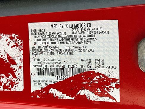 Used 2024 Ford Mustang GT Premium RWD image 34