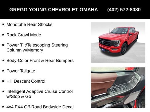 Used 2023 Ford F150 Lariat w/ Equipment Group 502A High image 13