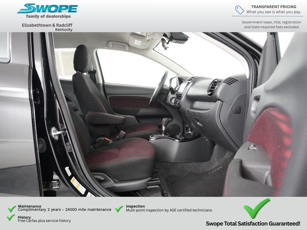 Used 2024 Mitsubishi Mirage Black Edition FWD image 10