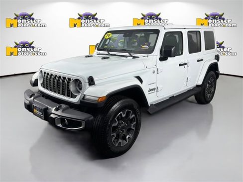 Used 2024 Jeep Wrangler Sahara w/ Technology Group image 1