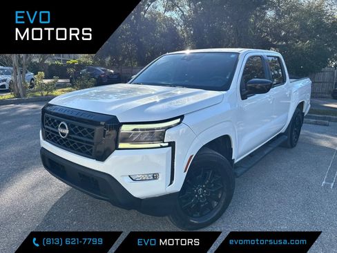 Used 2023 Nissan Frontier SV w/ Midnight Edition Package RWD image 1