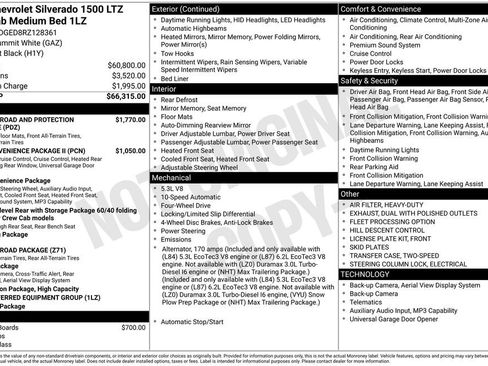 Used 2024 Chevrolet Silverado 1500 LTZ AWD/4WD image 42