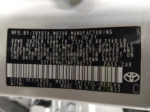 Used 2022 Toyota Corolla LE image 33