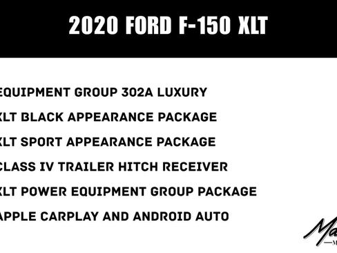 Used 2020 Ford F150 XLT w/ Equipment Group 302A Luxury RWD image 2