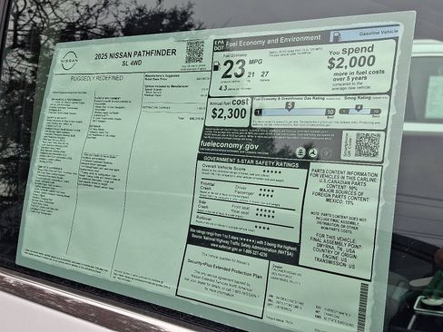 New 2025 Nissan Pathfinder SL image 5