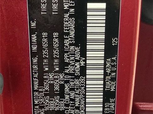 Certified 2023 Toyota Highlander XLE image 35