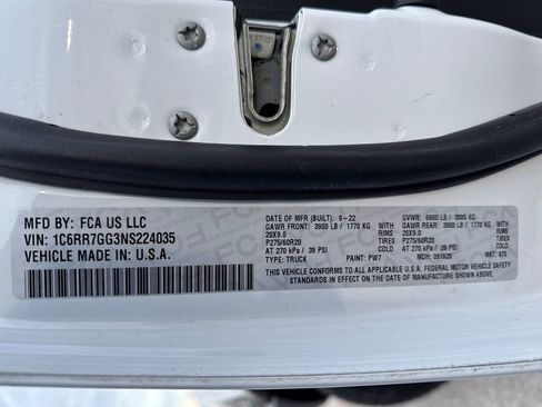 Certified 2022 RAM 1500 Classic Warlock w/ Electronics Group image 38