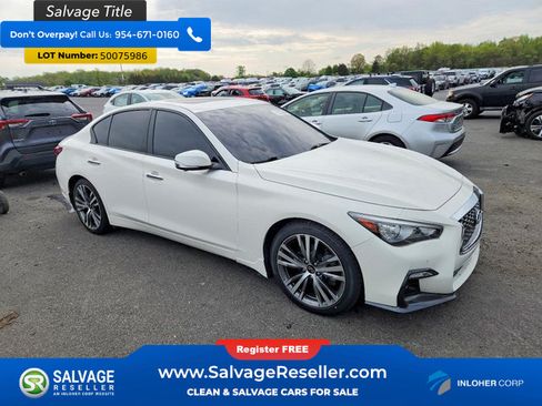Used 2021 INFINITI Q50 Sensory w/ All Weather Package AWD/4WD image 5