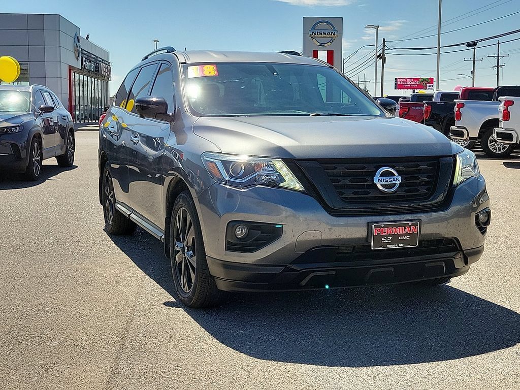 Used 2018 Nissan Pathfinder SL w/ Midnight Edition Package AWD/4WD image 2