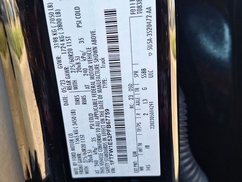 Used 2023 Ford F150 XL w/ STX Appearance Package image 16