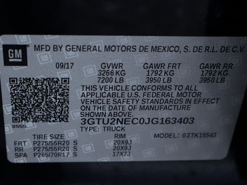 Used 2018 GMC Sierra 1500 SLT image 53