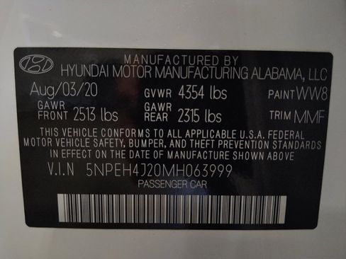 Used 2021 Hyundai Sonata Limited FWD image 33