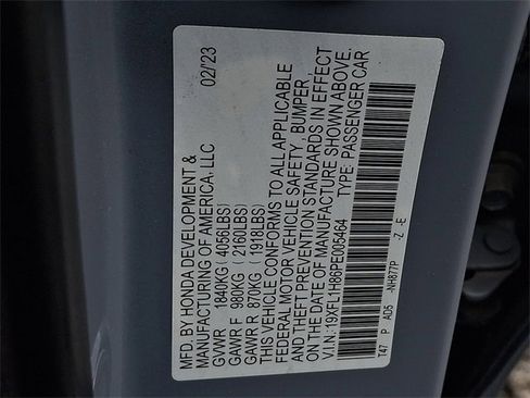 Used 2023 Honda Civic Sport Touring image 28