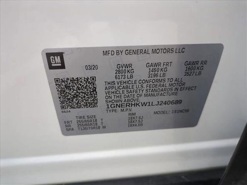 Used 2020 Chevrolet Traverse LT w/ Driver Confidence II Package image 15