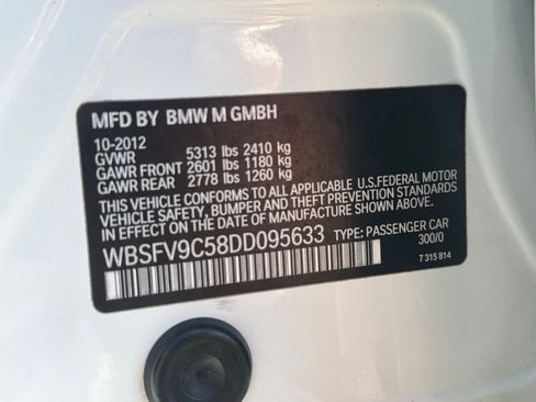 Used 2013 BMW M5 image 34