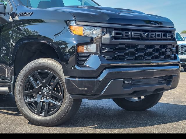 Certified 2024 Chevrolet Silverado 1500 Custom Trail Boss w/ Turbomax Blackout Package AWD/4WD image 3