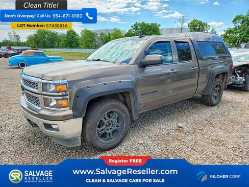 Used 2015 Chevrolet Silverado 1500 LT w/ LT Convenience Package AWD/4WD image 1
